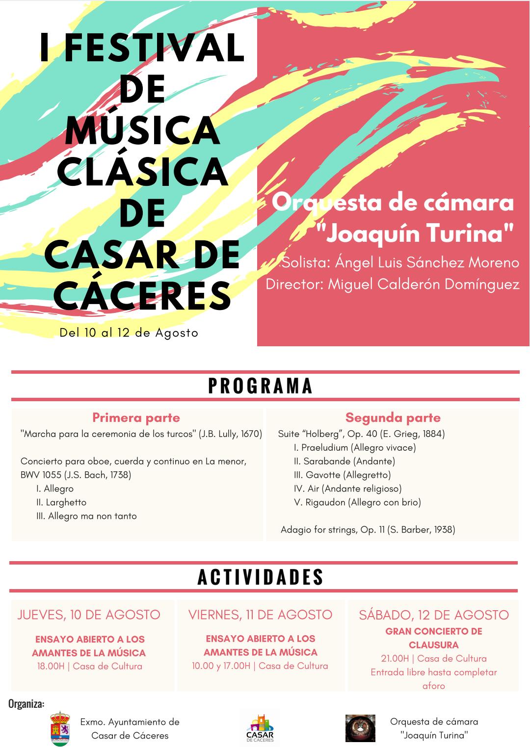 La orquesta de cámara ‘Joaquín Turina’ de Madrid ofrece hoy un concierto
