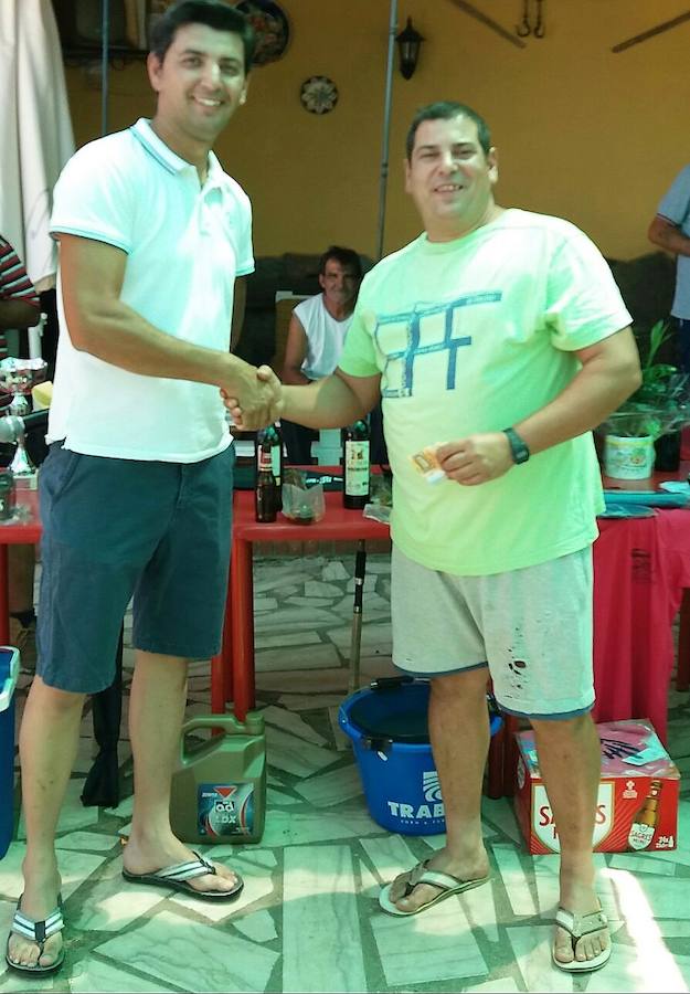 Rafael Herenas ganó el Concurso de Pesca de las Ferias y Fiestas San Ginés 2017