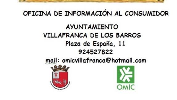 La OMIC ofrece recomendaciones en un díptico de cara a la vuelta al cole