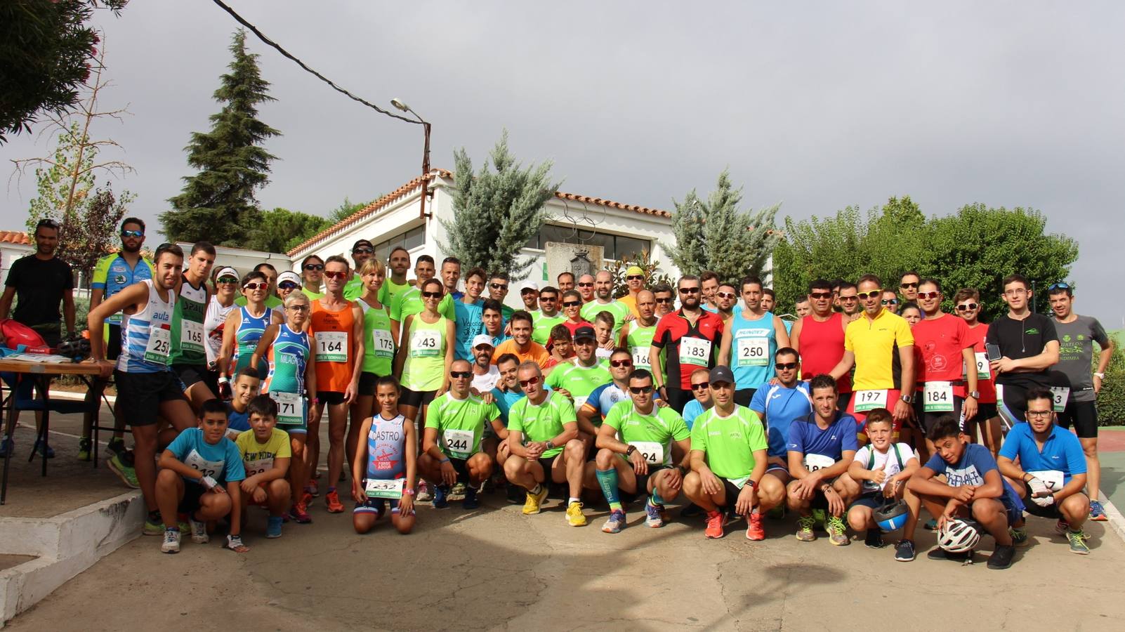 Unos 100 corredores participaron en la quinta edición del Duatlón de la Fiesta de la Vendimia