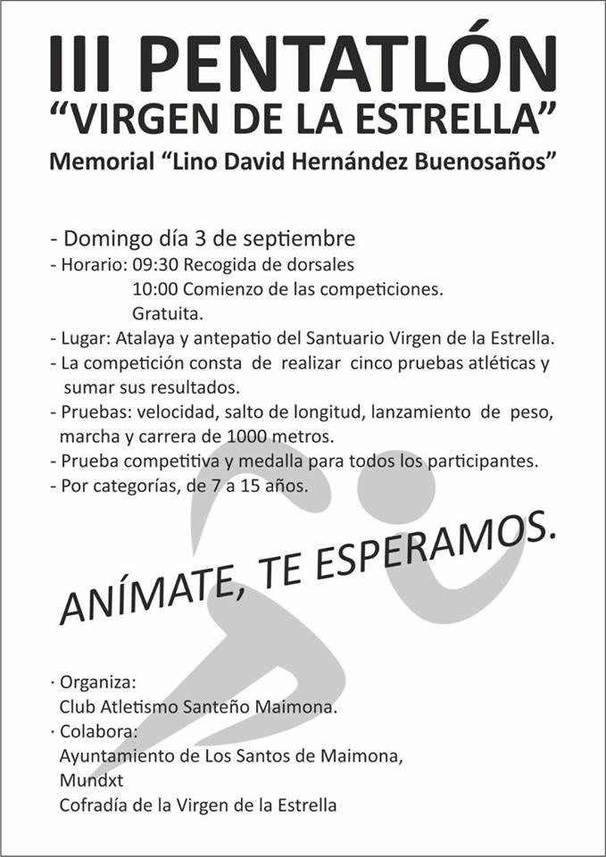 El CAS celebra la tercera fiesta de su pentatlón el próximo domingo