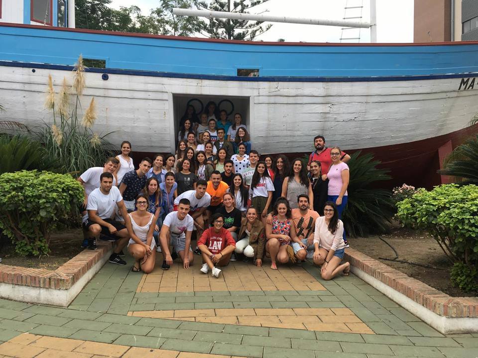 La banda municipal de música disfruta de unos días en la playa