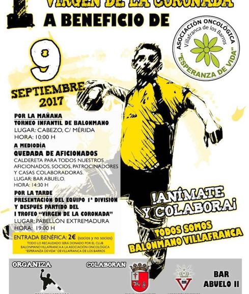 Esta tarde se presenta el Club Balonmano Villafranca en el marco de la Fiesta de la Vendimia