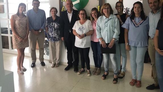 Monago muestra la apuesta del PP por la agroindustria como motor de desarrollo de la economía en la región