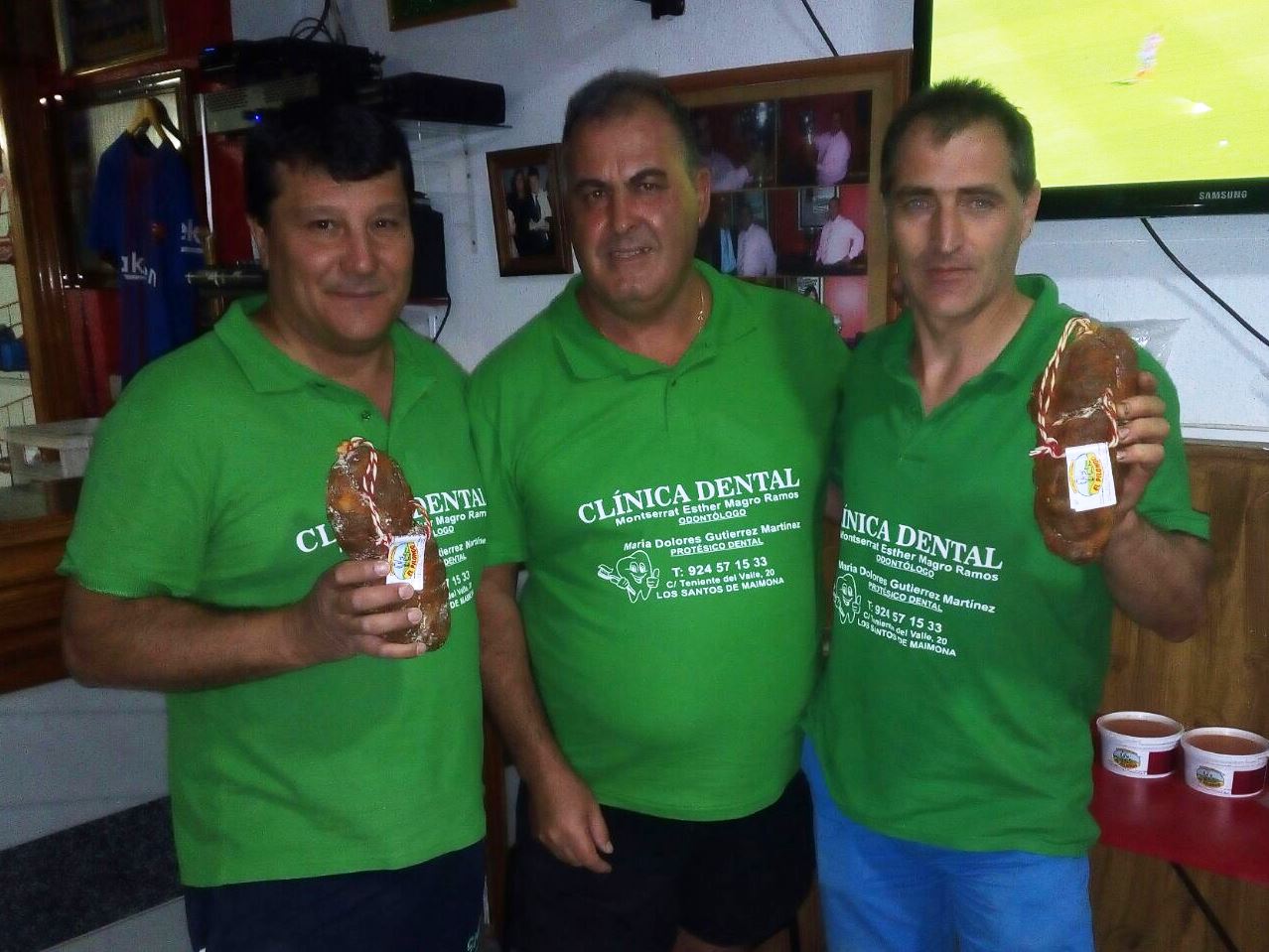 Lolo Candelario y Felipe Moreno ganan el torneo de petanca de la peña barcelonista Estadio