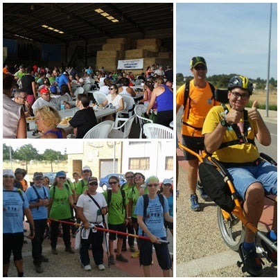 300 participantes vuelven a respaldar la ruta solidaria de Adiscasar