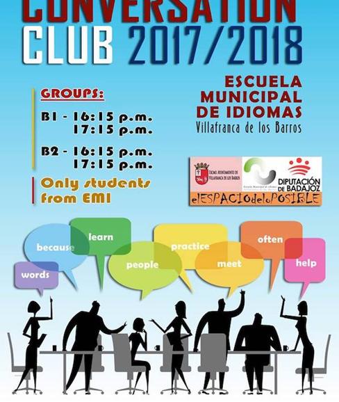 Creado un Club de Conversación en Inglés auspiciado por la Escuela Municipal de Idiomas