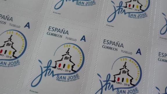 El Colegio San José y Correos emiten un sello conmemorativo del 125 aniversario de su fundación