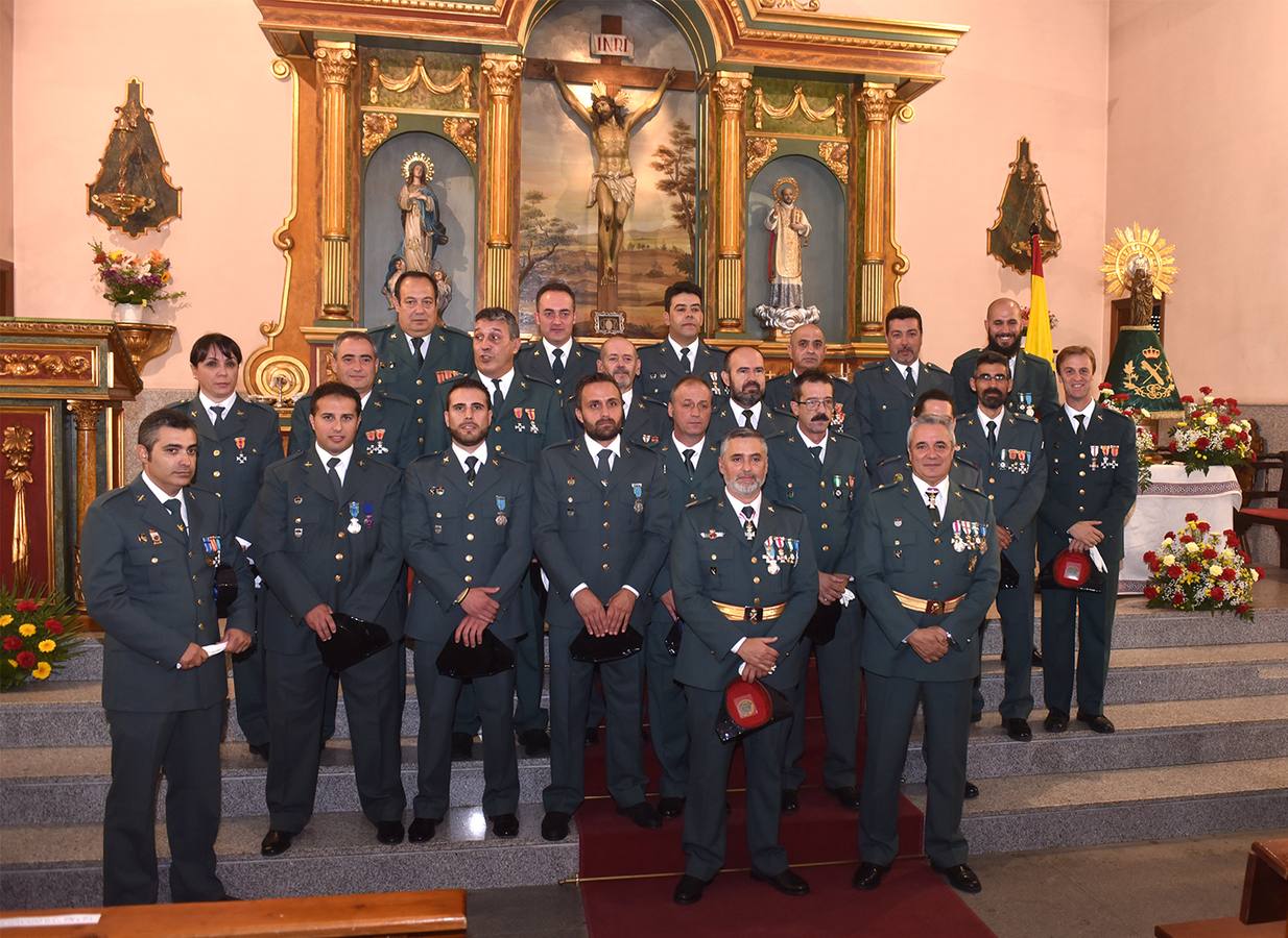 La Guardia Civil festejó su patrona la virgen del Pilar
