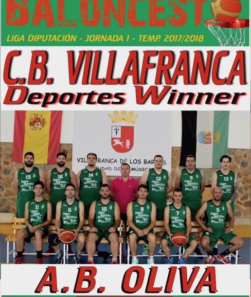 El CB Villafranca debuta en casa este domingo contra el AB Oliva
