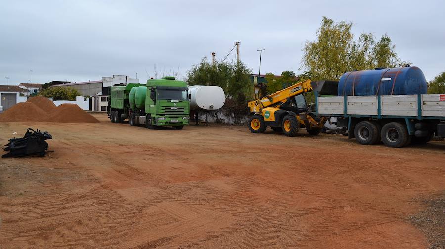 Han comenzado las obras de mejora en la carretera Villanueva del Fresno-Cheles