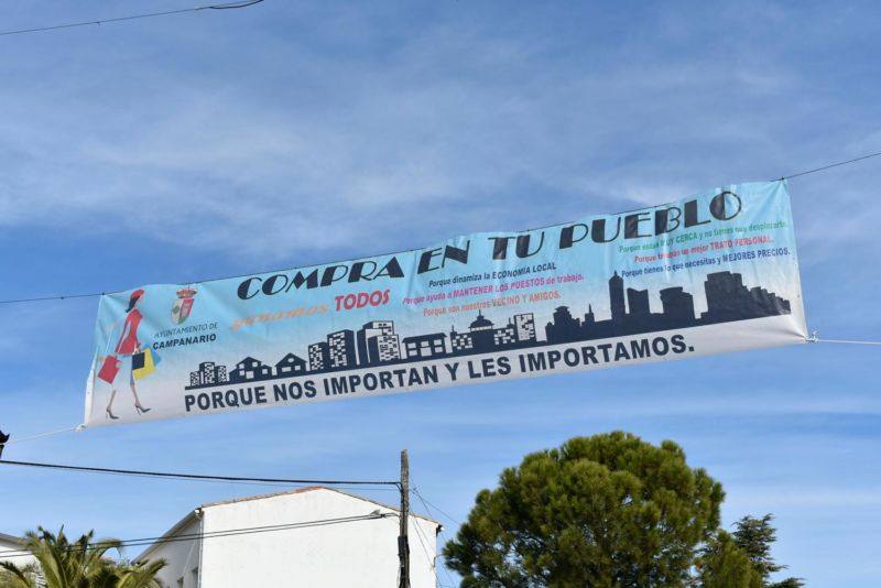 Un total de 43 negocios locales participan en la campaña 'Compra en tu pueblo'