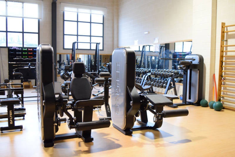 Las instalaciones deportivas, cerradas en los días de fiesta