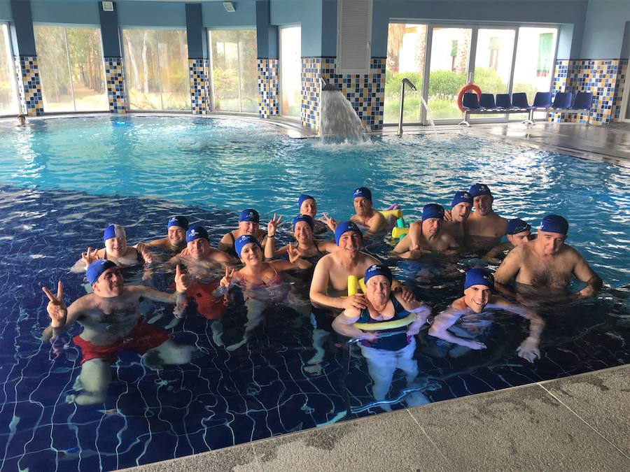 Natación adaptada en El Raposo