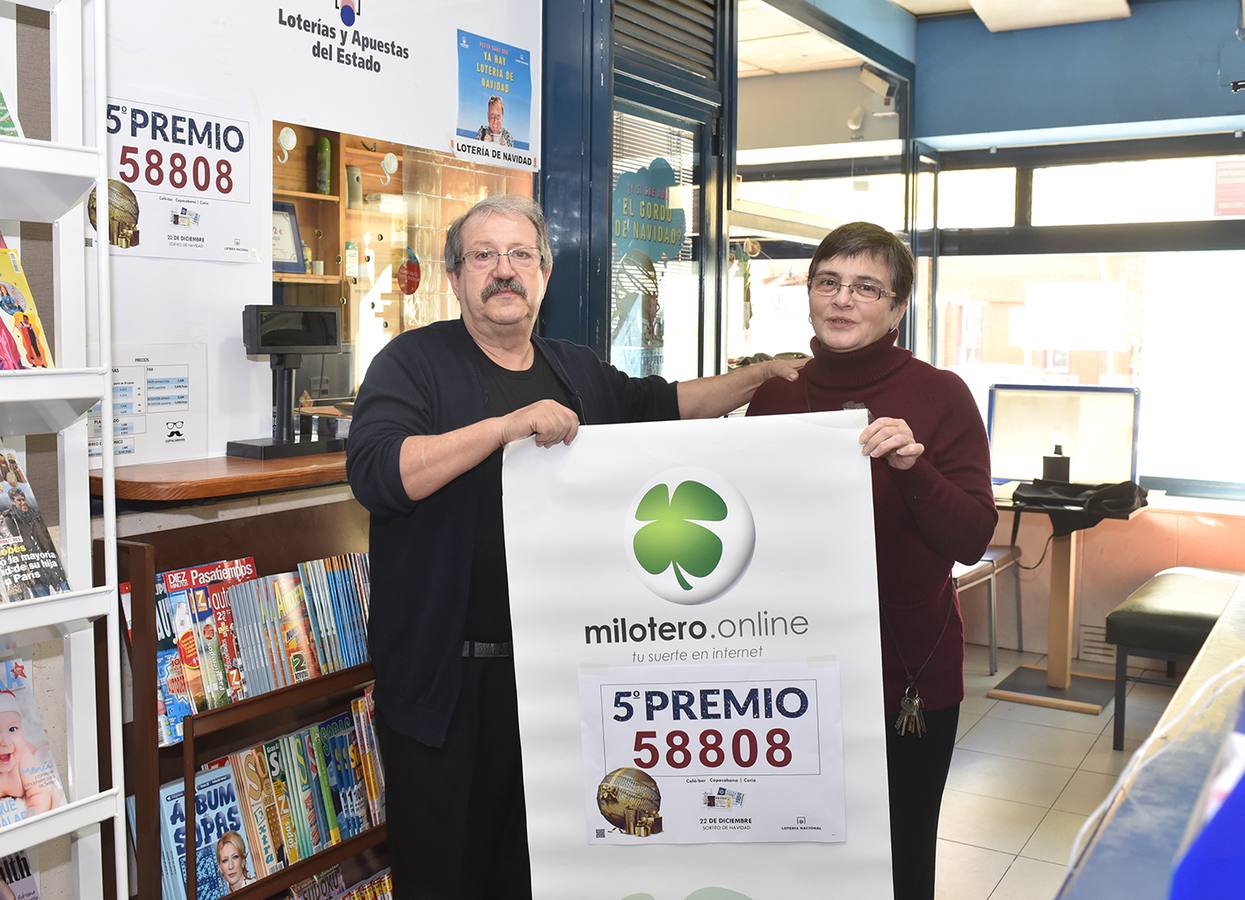 Un quinto premio de la Lotería de Navidad fue vendido en Copacabana