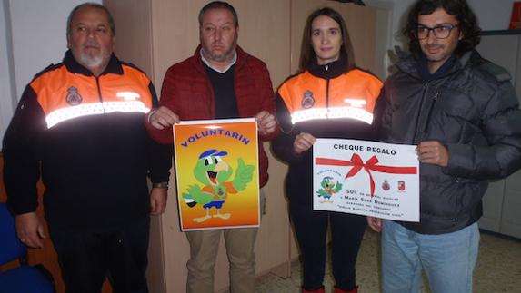 El loro 'Voluntarín' será la mascota de Protección Civil