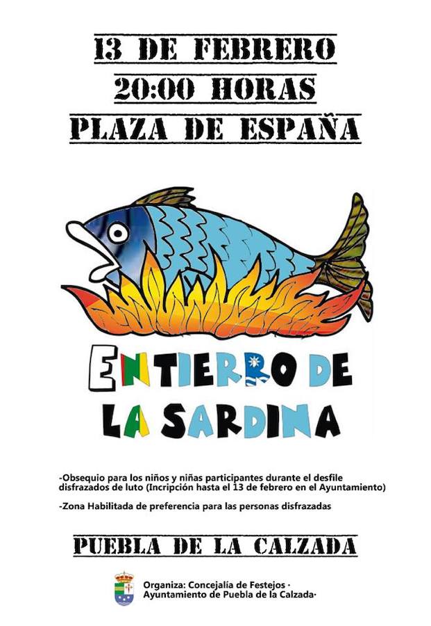 Abierto el plazo de inscripcción para el Entierro de la Sardina