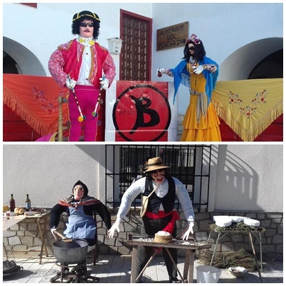 Los bujacos ya están por las calles