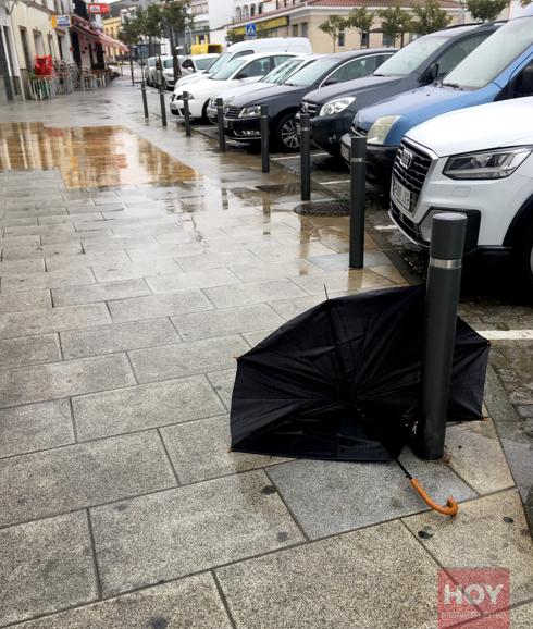 La lluvia dejó ayer en Monesterio 105,4 litros por metro cuadrado