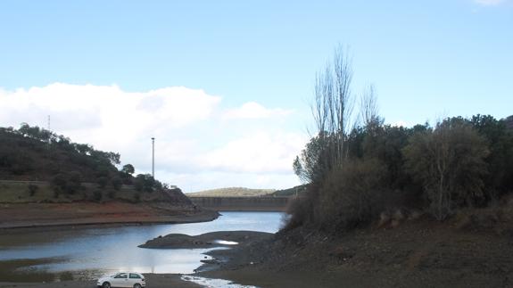 El embalse de Tentudía está al 49,4 % de su capacidad tras las últimas lluvias