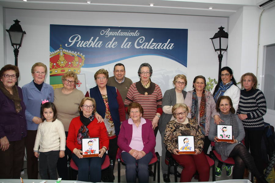 Taller de pintura creativa en Puebla de la Calzada