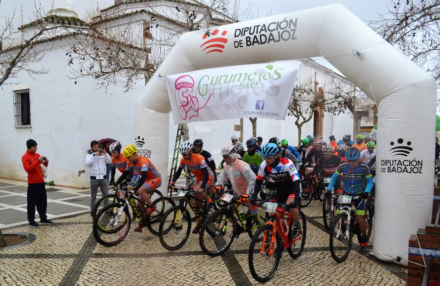 La V Ruta BTT Gurumelos Bike transcurrió entre lluvia y barro