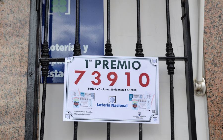 Siguen sin aparecer dos de los tres décimos premiados con el gordo de la Lotería Nacional del Día del Padre