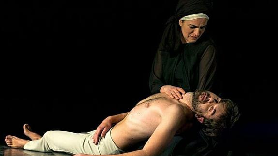 Candilejas teatro y Rocío Sánchez dan mañana vida a ‘Las lamentaciones de María’