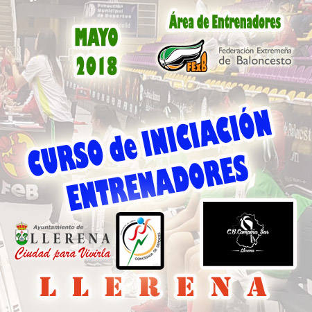 La Federación Extremeña de Baloncesto convoca el curso de entrenadores de iniciación en Llerena
