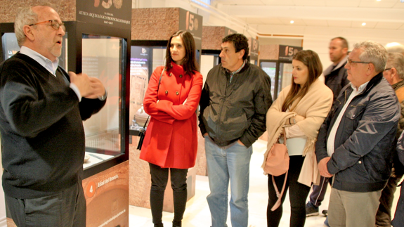 La diputada de Cultura inauguró ayer la muestra itinerante del Museo Arqueológico Provincial