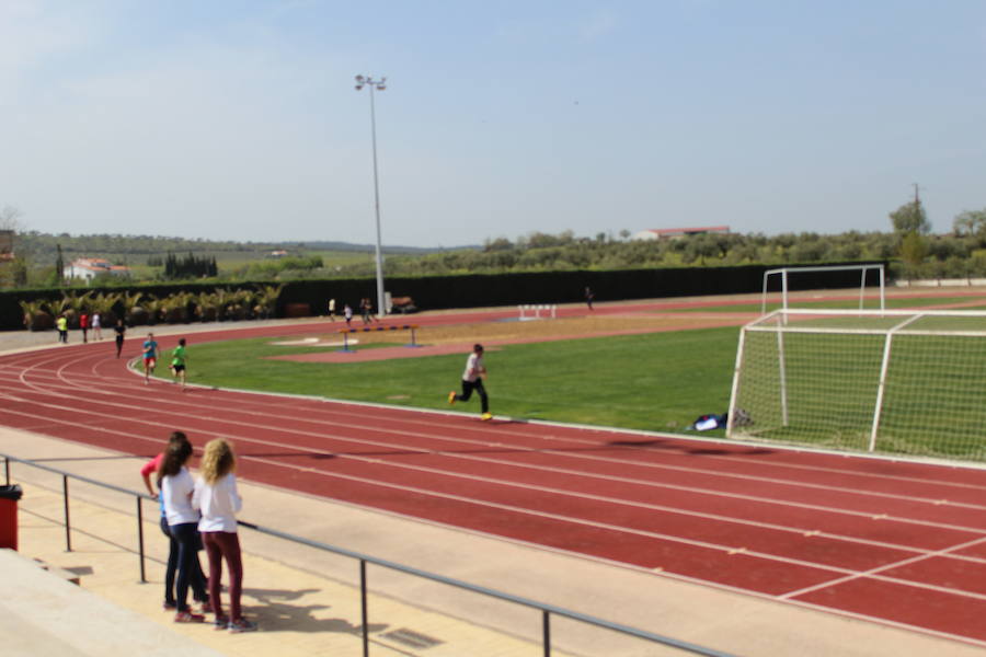 Olimpiadas escolares de Atletismo en Llerena