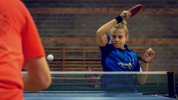 La joven promesa de tenis de mesa, Laura García, jugará el año que viene en División de Honor Nacional