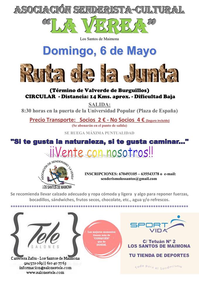 Domingo de fútbol, comuniones y por supuesto senderismo