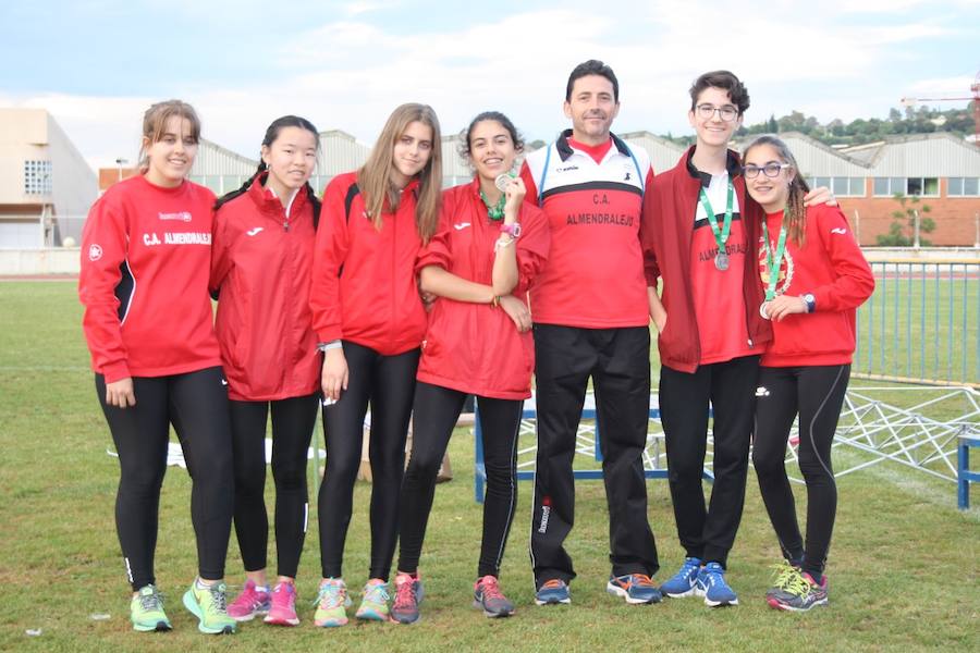 Gran éxito entre los atletas de la Escuela de Atletismo de Llerena en Cáceres