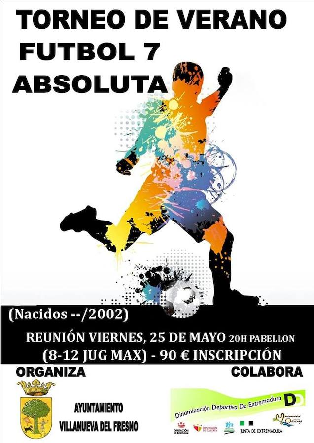 La Concejalía de Deportes organiza un torneo de verano de fútbol 7 absoluta