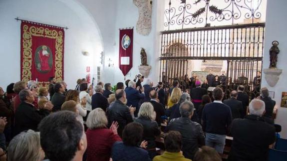 Vara defiende en Tentudía las posibilidades que el turismo religioso tiene en la región