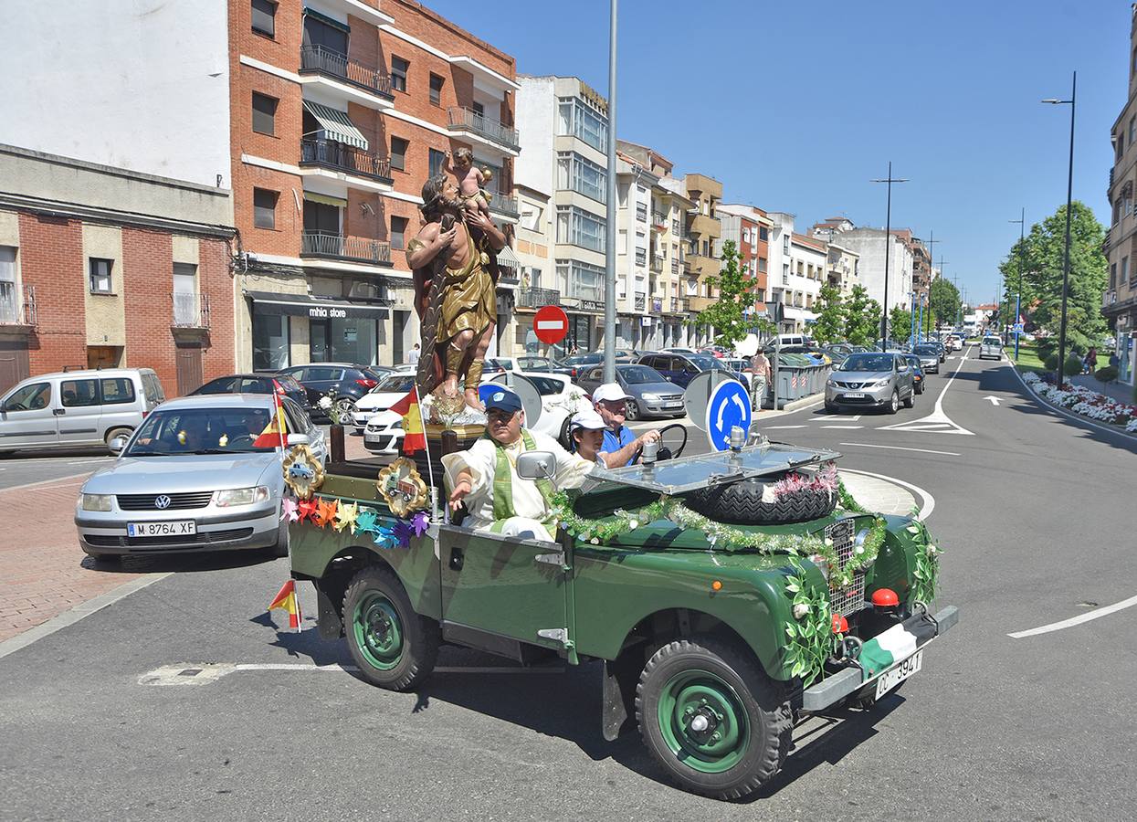 Los conductores festejaron a San Cristóbal con numerosas actividades
