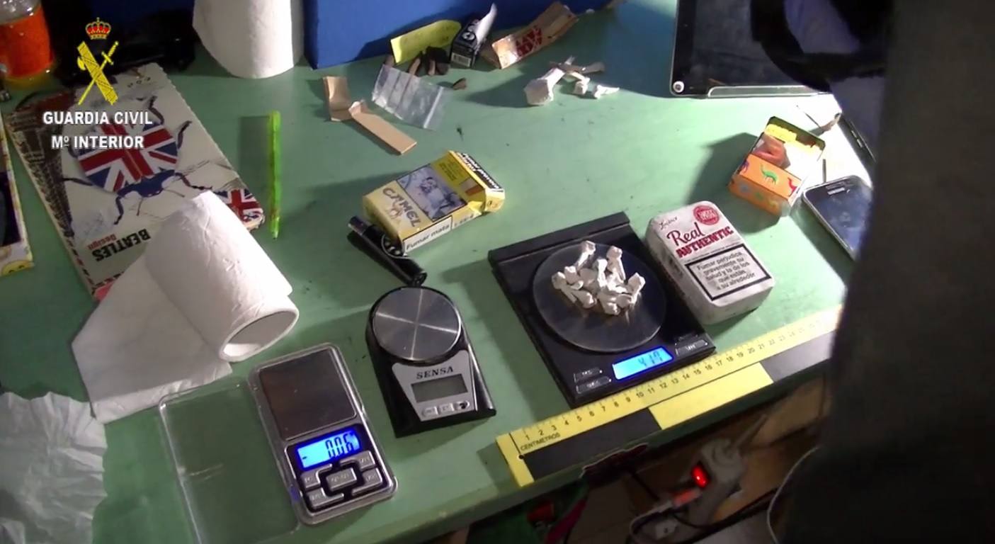 Golpe al tráfico y distribución de drogas en Coria y su comarca