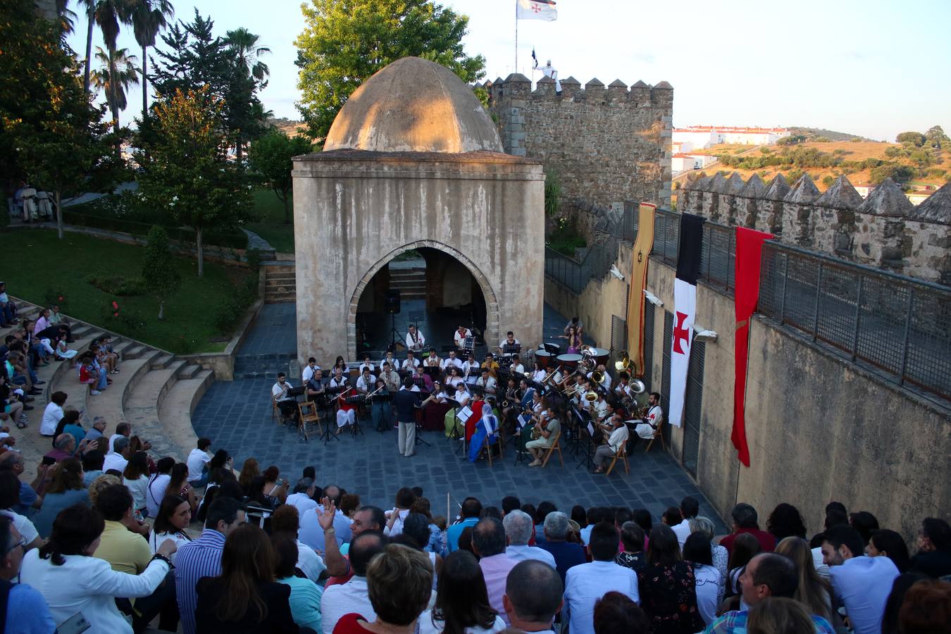 La música y la animación marcan la despedida del XV Festival Templario