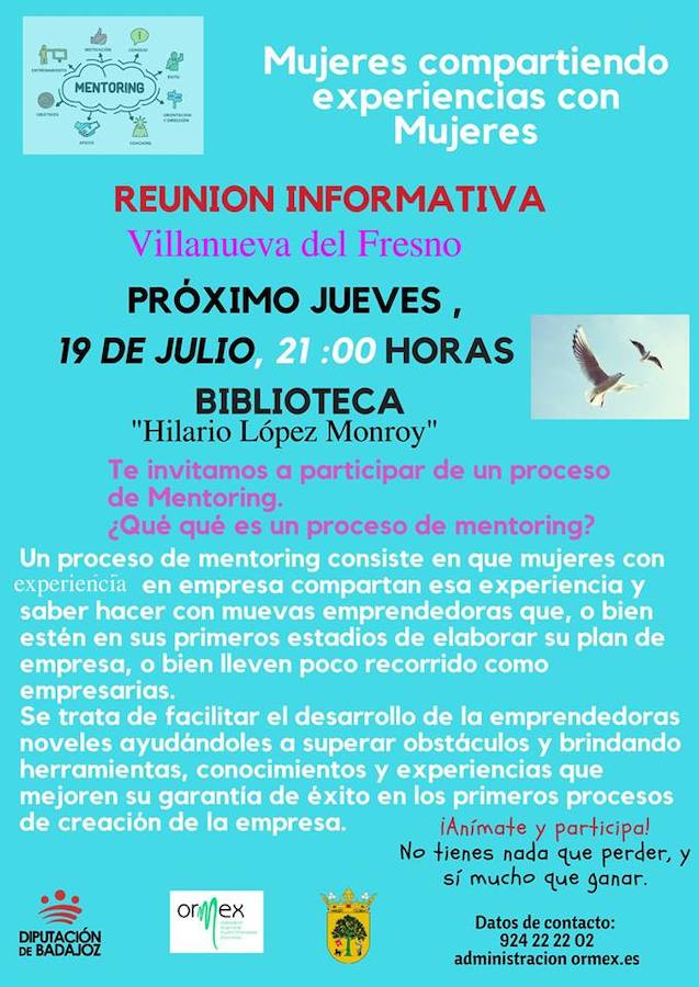 La organización Regional de Mujeres Empresarias de Extremadura organiza un encuentro en la Biblioteca