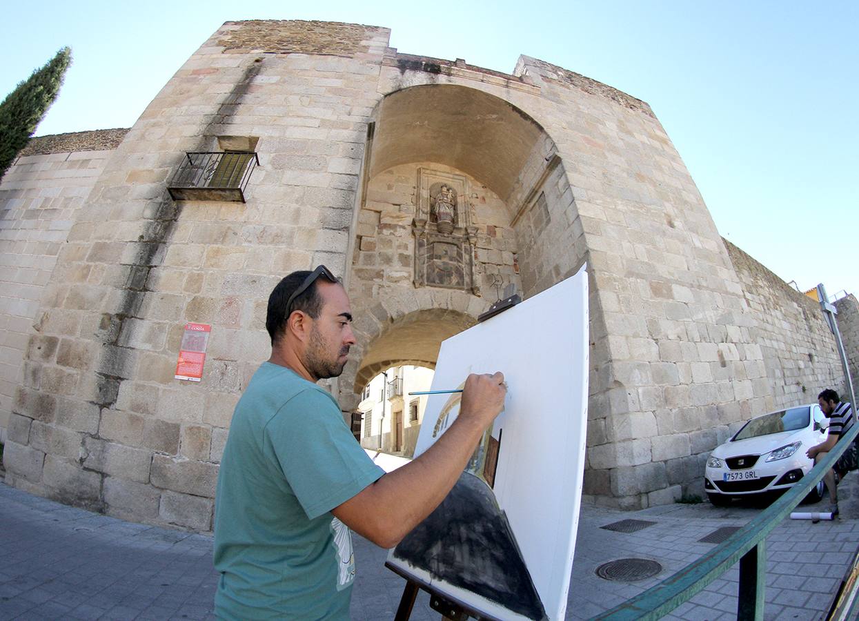 La asociación Bufón Calabacillas de Coria convoca el IV Certamen de Dibujo y Pintura al Aire Libre