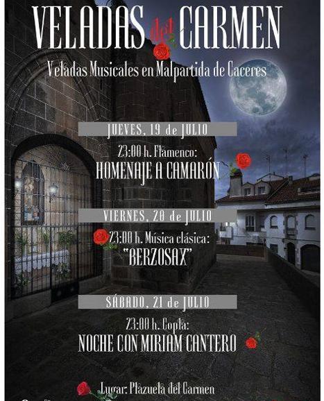 Esta noche dan comienzo ‘Las Veladas del Carmen’