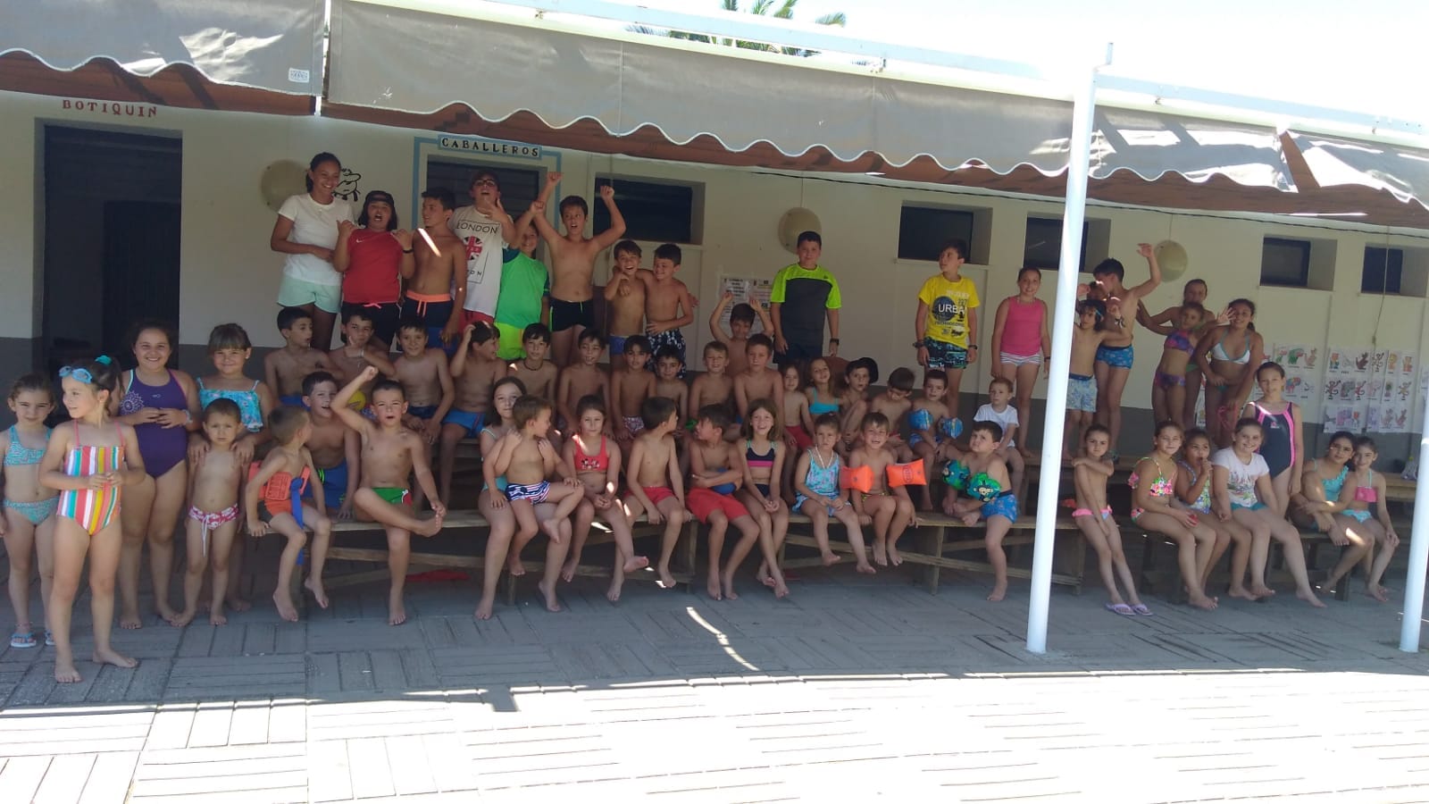 El campamento de verano bate récord de participantes con más de 200 niños