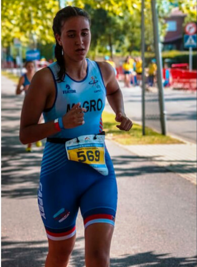 Marta Magro y su pasión por el triatlón