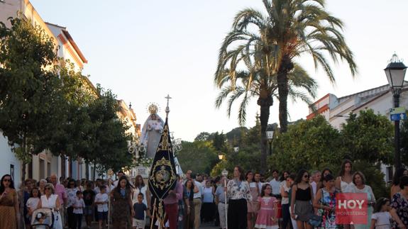 Ayer comenzó la Novena en Honor a la Virgen de Tentudía