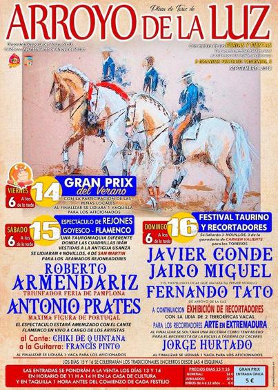Arroyo de la Luz comienza la Feria de Septiembre