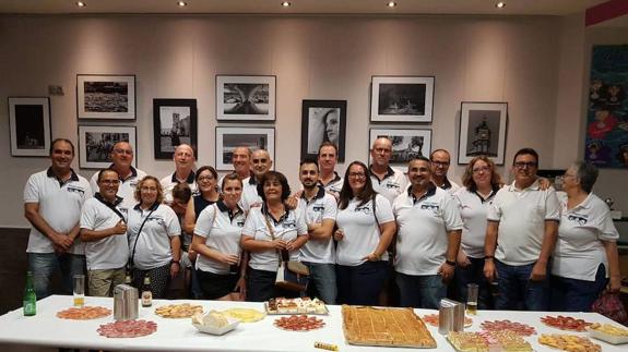 Photones inauguró ayer una exposición con motivo de su segundo aniversario