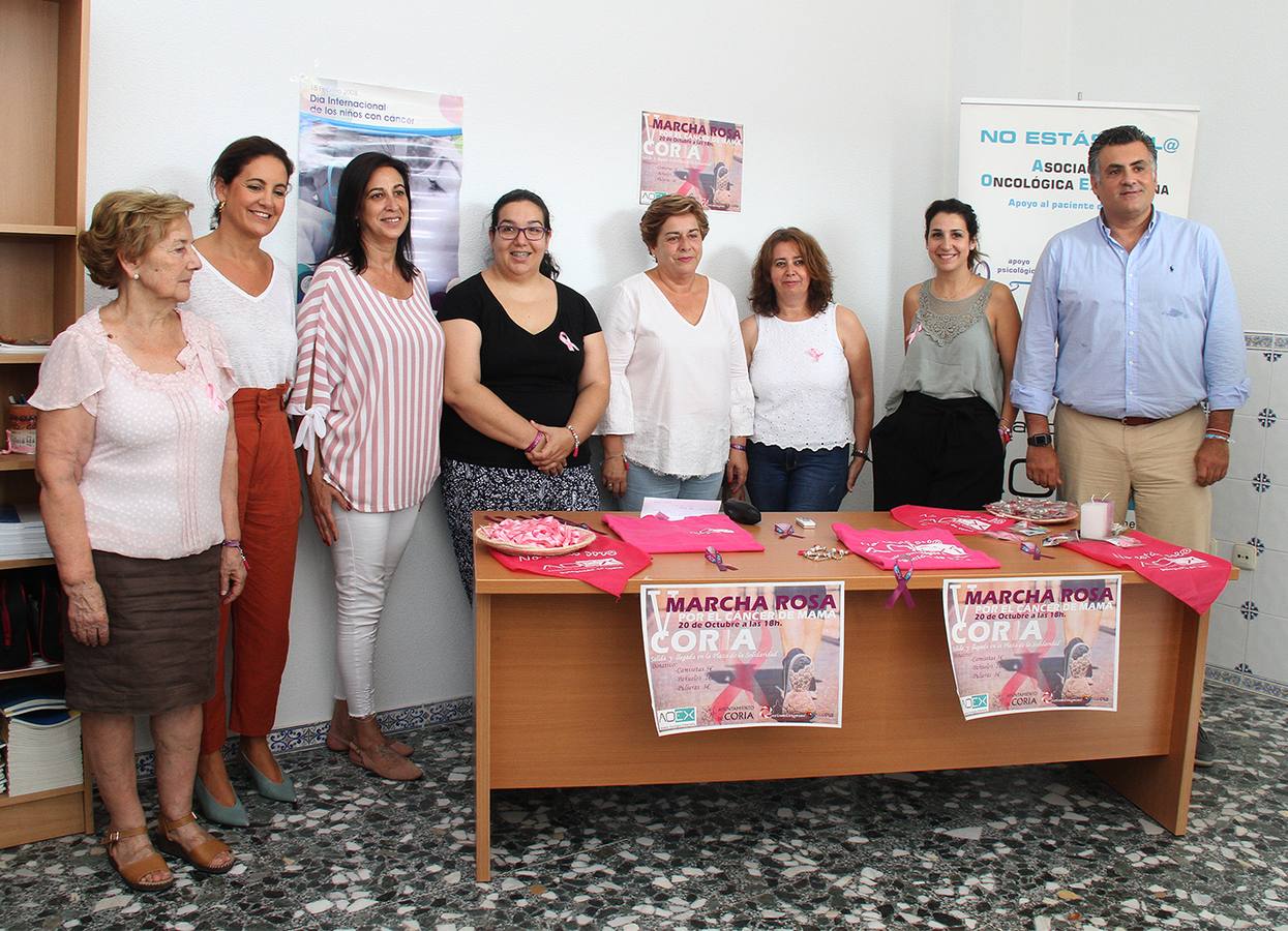 Coria celebrará su marcha rosa el próximo 20 de octubre