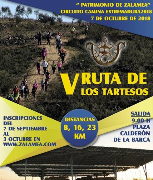 Todo listo para la celebración de la V Ruta de los Tartesos