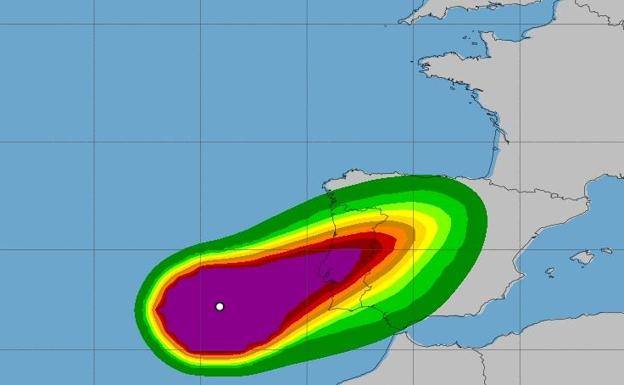 El 112 activa la alerta amarilla por lluvias y vientos derivados del huracán Leslie